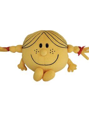 Little Miss Sunshine Plush THOIP Mr. Men Yellow 8 inch stuffed animal toy